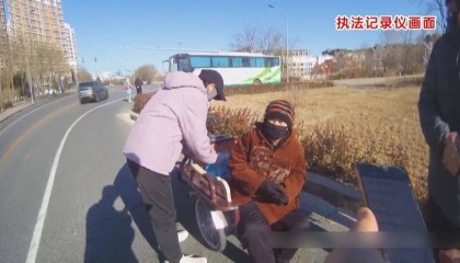 “我回家拿钱赔偿……”北京街头，男子骑电动自行车撞人后逃逸，独留八旬老人瘫倒在地