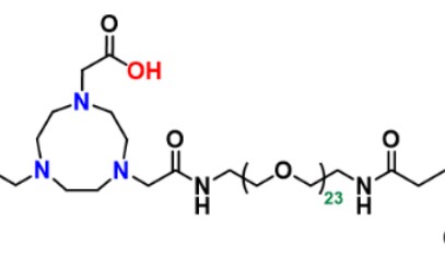 NOTA-CONH-PEG23-NH-CO-CH2-CH2-Mal|NOTA-酰胺-PEG23-酰胺-C2-马来酰亚胺介绍