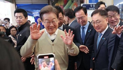 李在明参加总统大选再无阻碍，韩国法院推迟选举法案重审