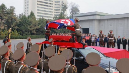 朝中社：朝鲜为最高人民会议常委会前委员长金永南举行国葬