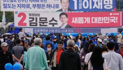 韩国今晚生死时刻,4任前总统纷纷出马,只有1票的李在明赢定了