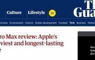 外媒评测iPhone 18 Pro Max：苹果史上最大、最重、续航最长的“超级”手机