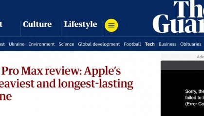 外媒评测iPhone 18 Pro Max：苹果史上最大、最重、续航最长的“超级”手机