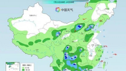 中到大雨、暴雨！石家庄多雨模式开启→