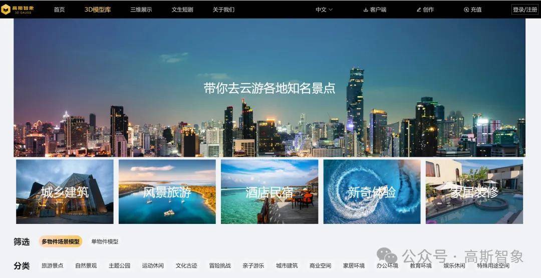 高斯智象官网 | 三维模型生成与交易平台，为副业创收搭建舞台