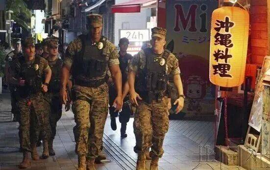 琉球群岛发生:美军单独上街,日本怎么办?