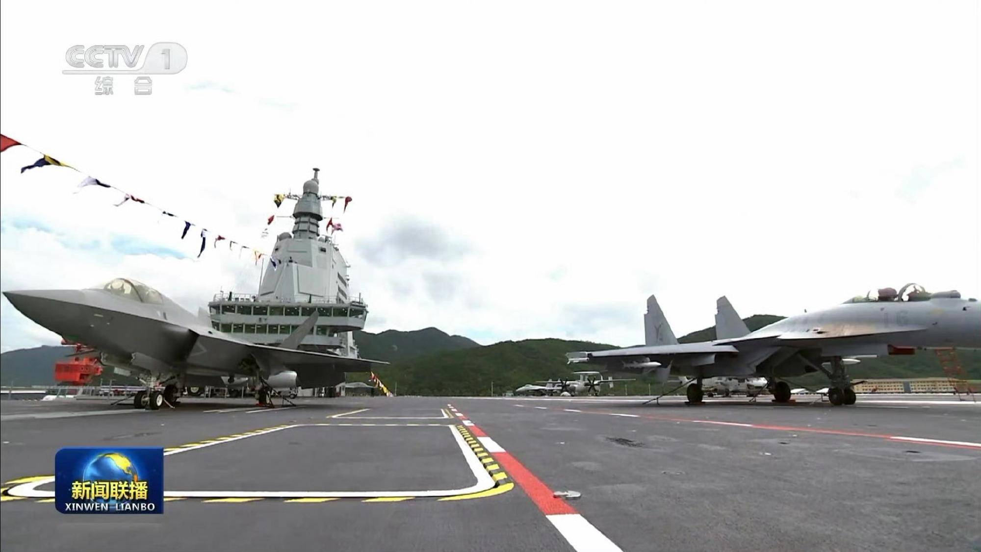 时速200公里急刹车!福建舰服役后第一餐:烤羊排,大虾,红烧肉