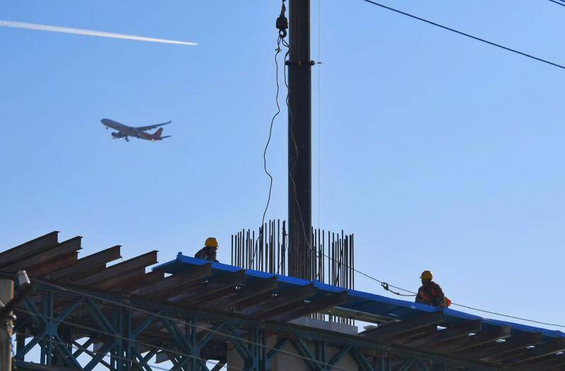 直达首都机场！ 北京亮马河北路施工加速推进