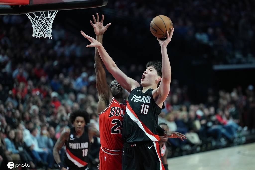 杨翰森2分2篮板1助攻 开拓者遭公牛绝杀